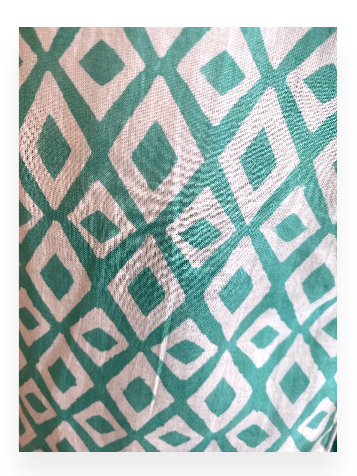 Fresh Mint handblock print Pyjama set