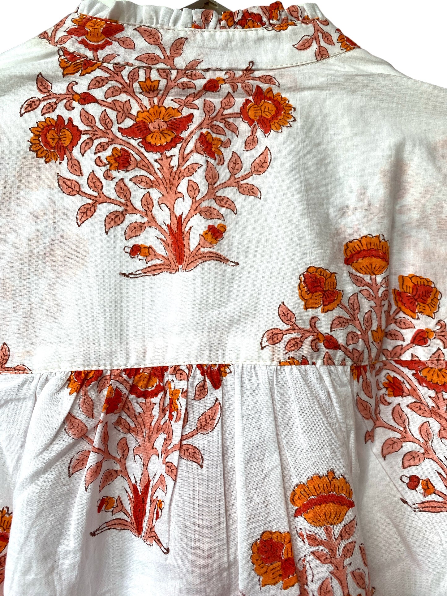 Tangerine & Peach Boota Shirt