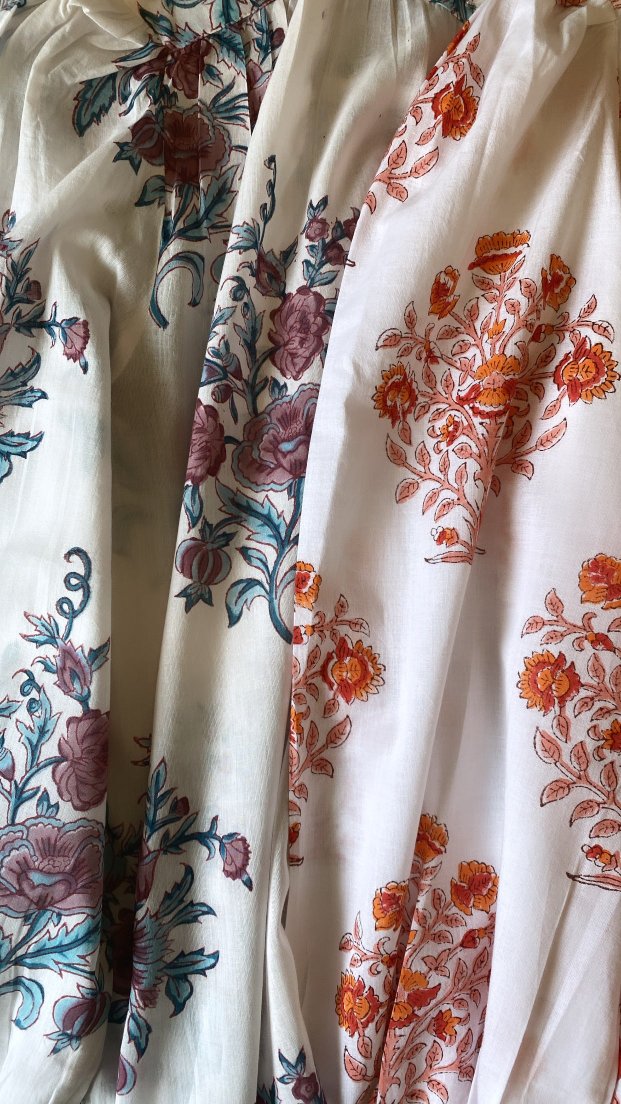 Tangerine & Peach Boota Shirt