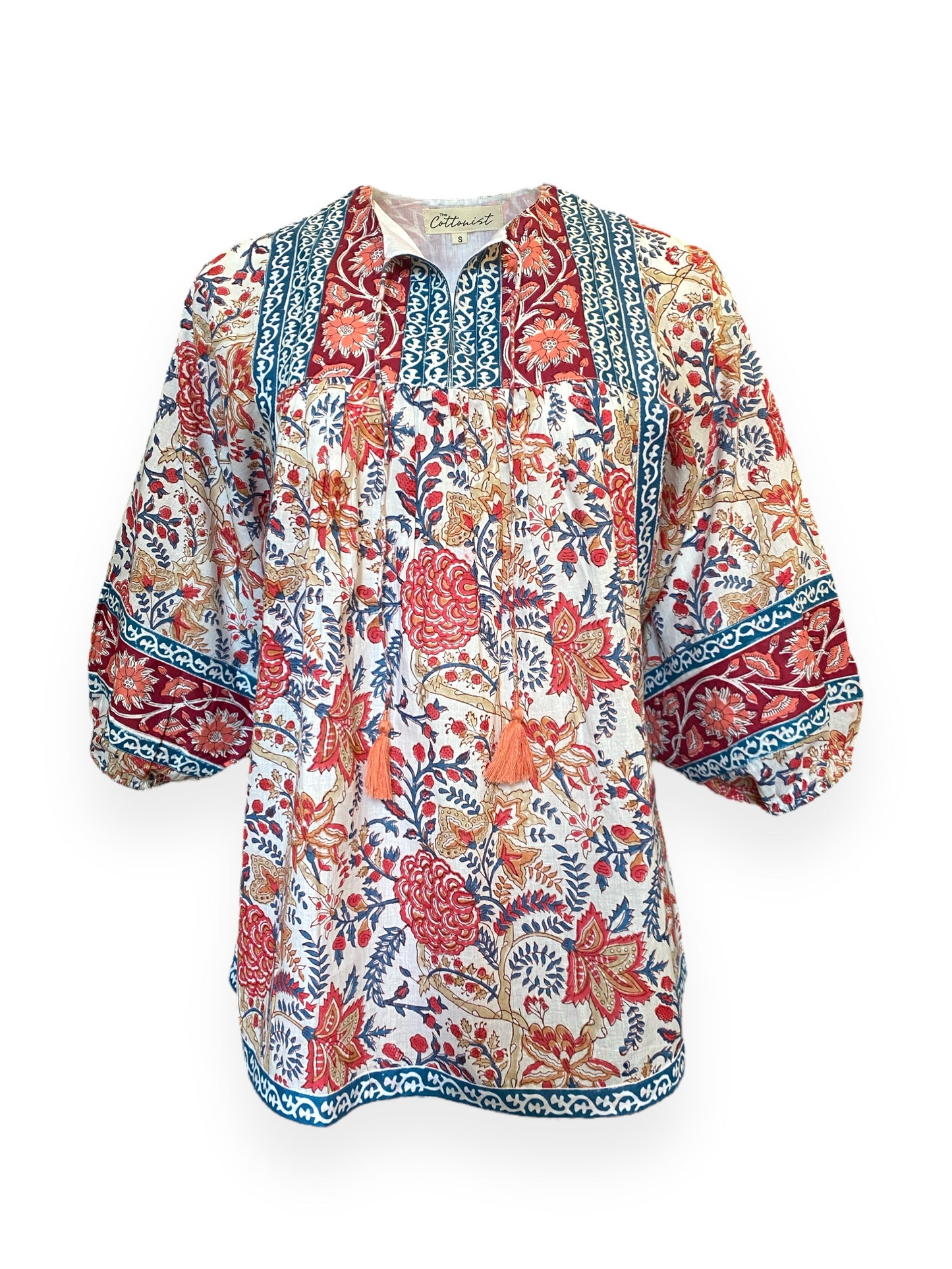 Vera Print Boho Top
