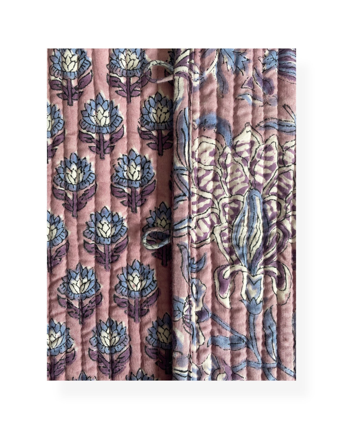 Mauve Guls print Reversible jacket