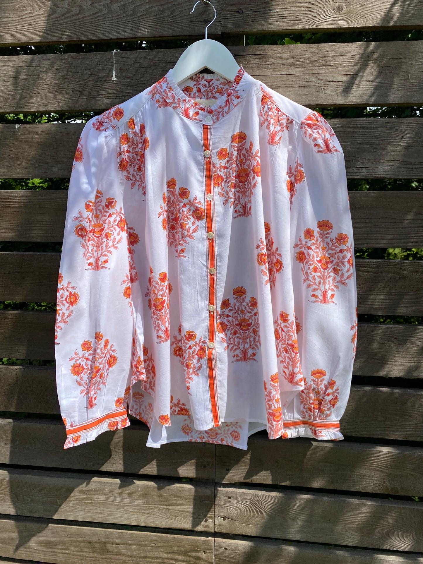 Tangerine & Peach Boota Shirt