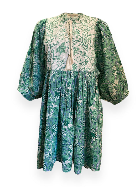 Forest Green Noor Mini Dress