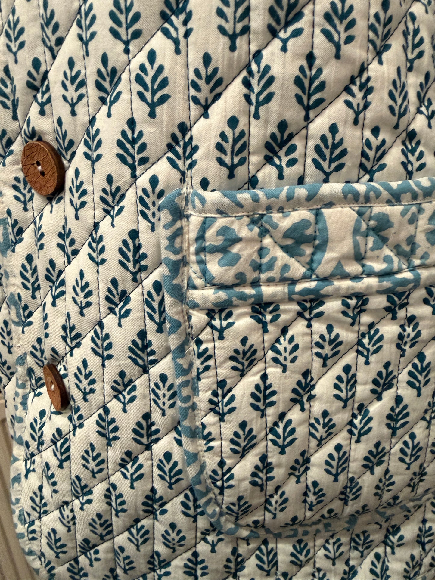 Summer Sky Reversible Boxy Jacket