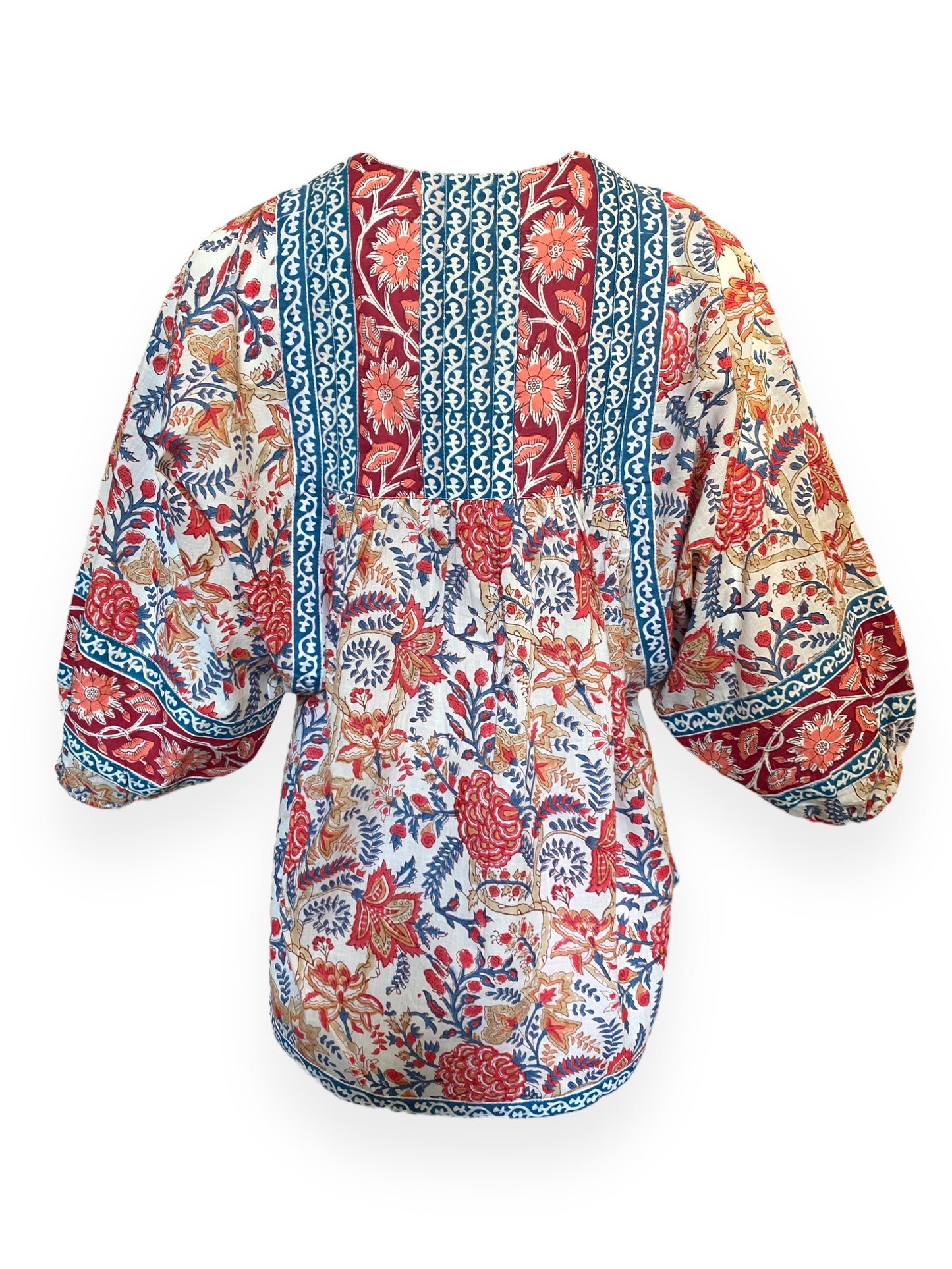 Vera Print Boho Top