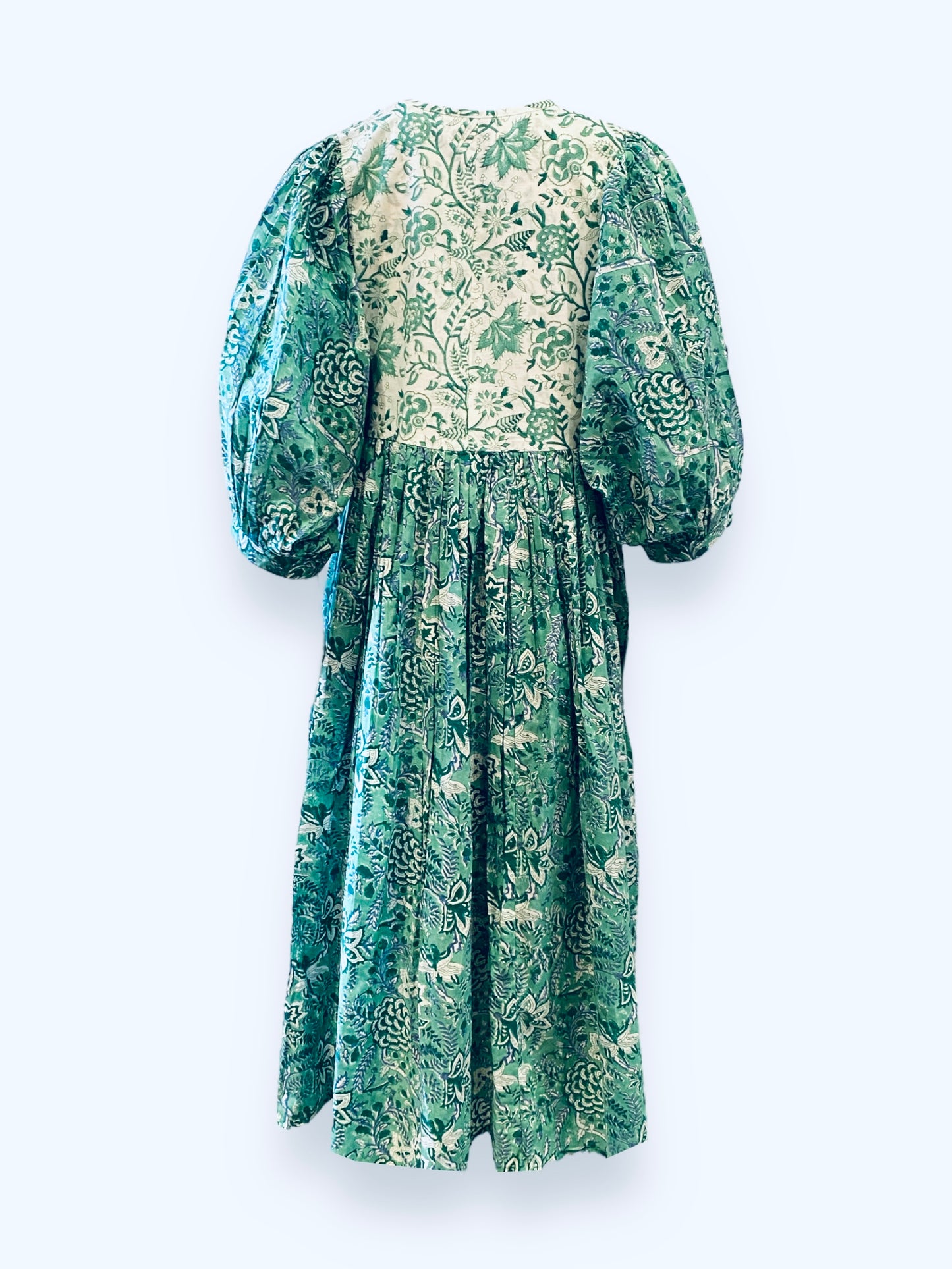 Forest Green Noor Midi Dress