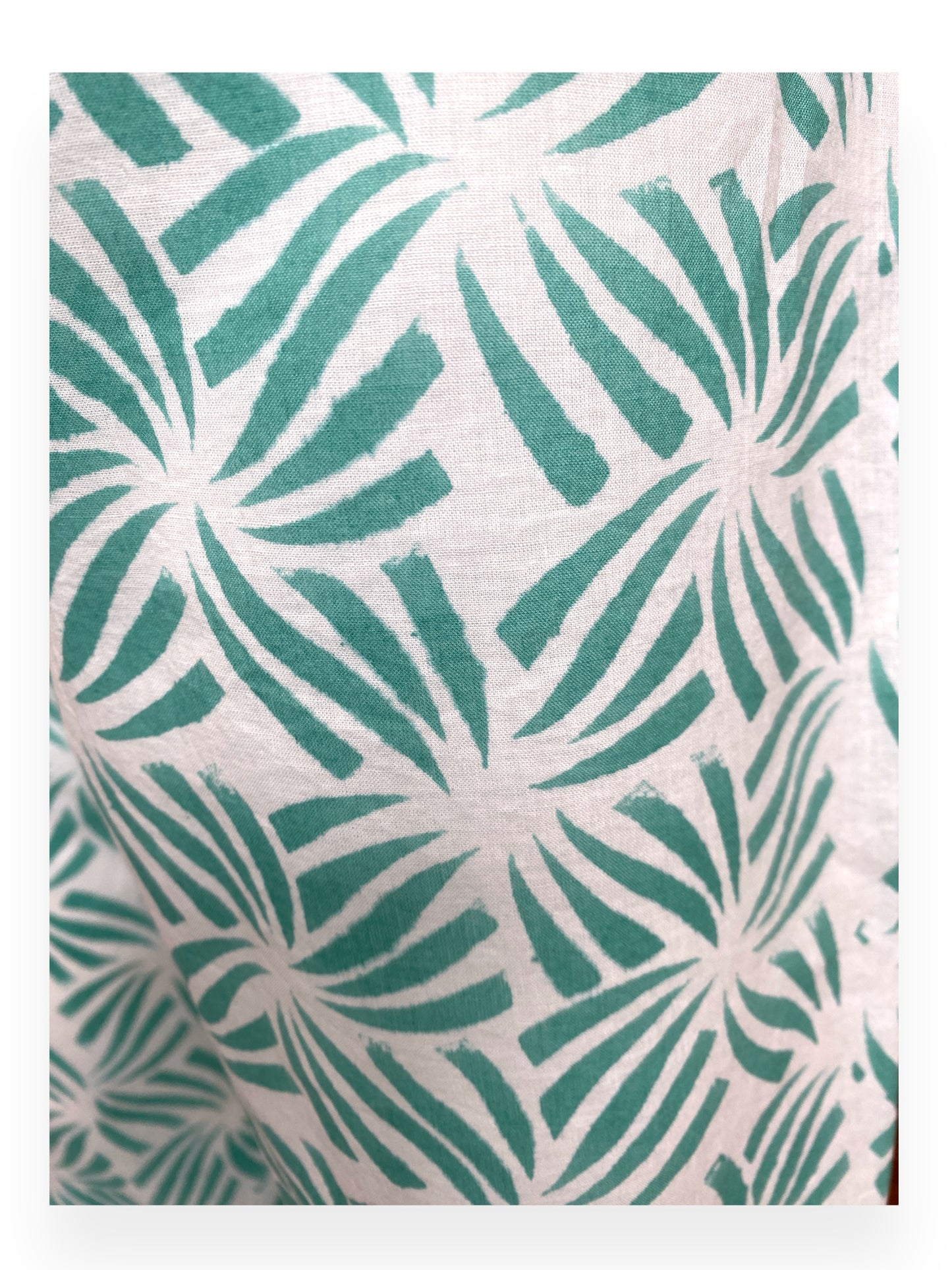 Fresh Mint handblock print Pyjama set