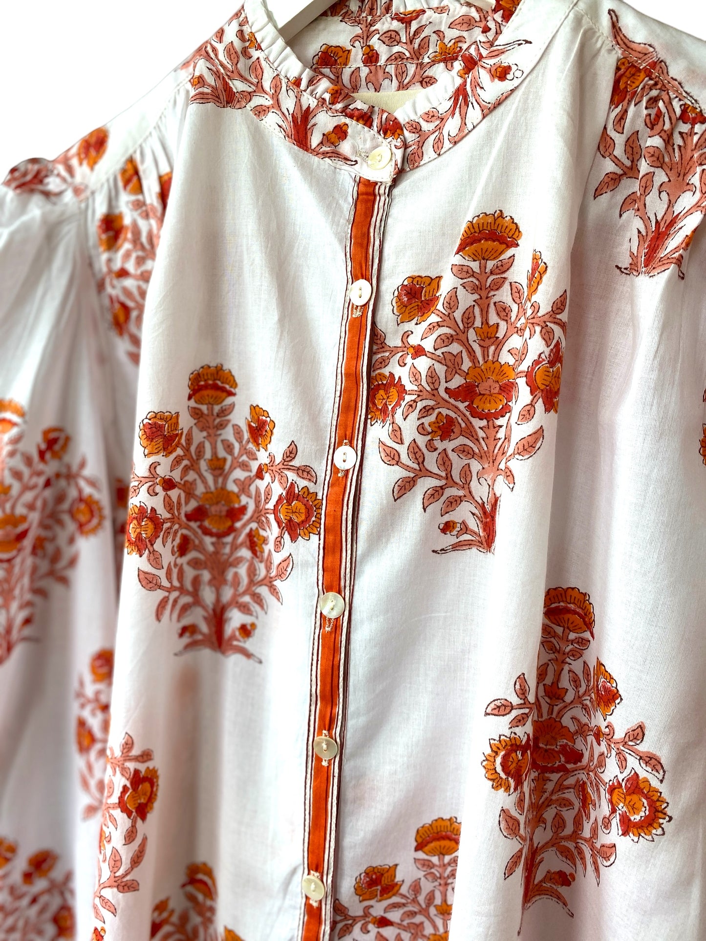 Tangerine & Peach Boota Shirt