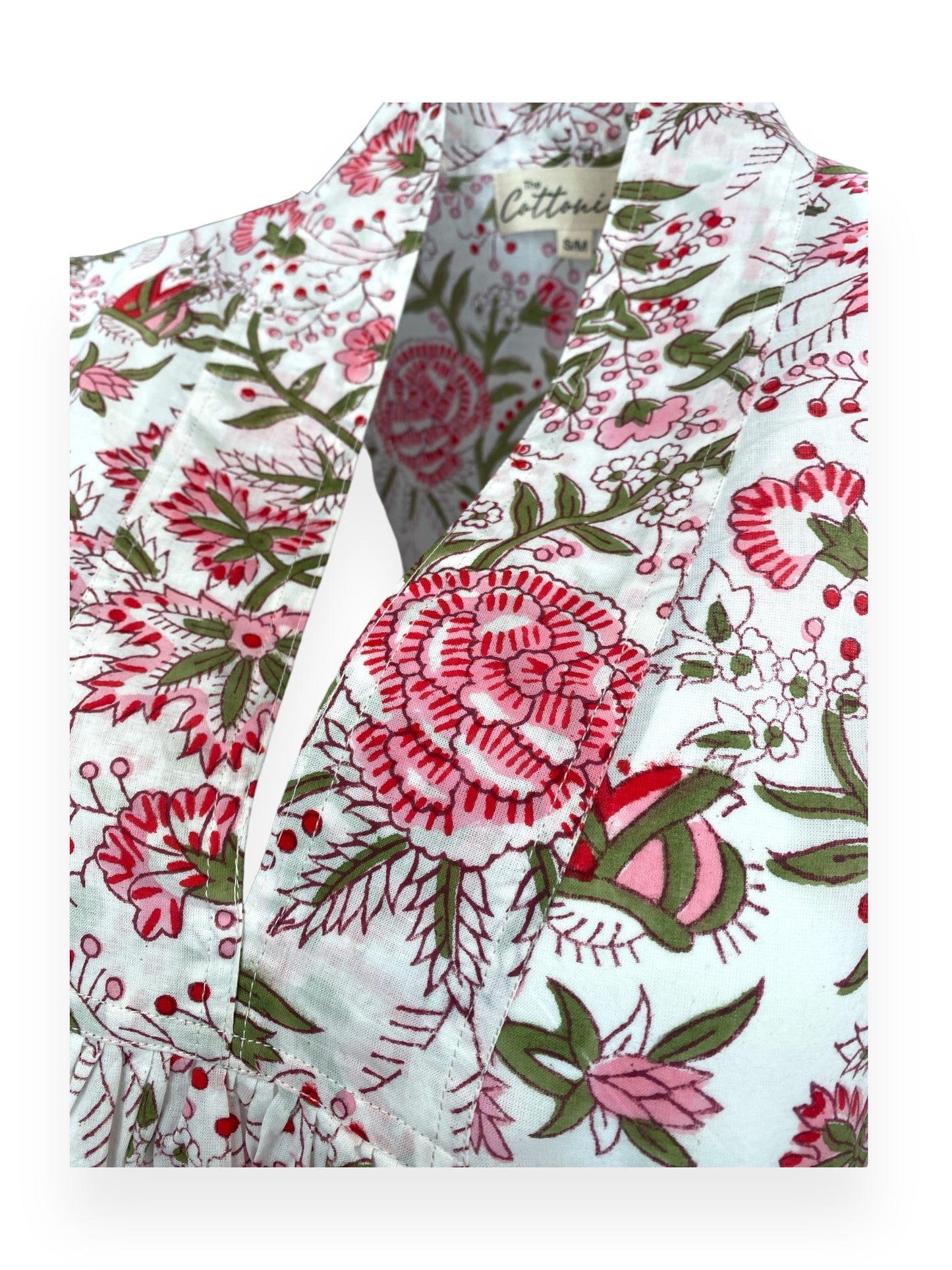 Raspberry Jaal Nightdress