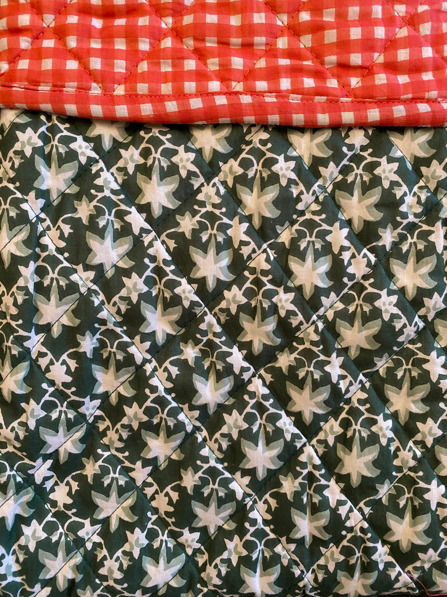 Handblock print Christmas sacks