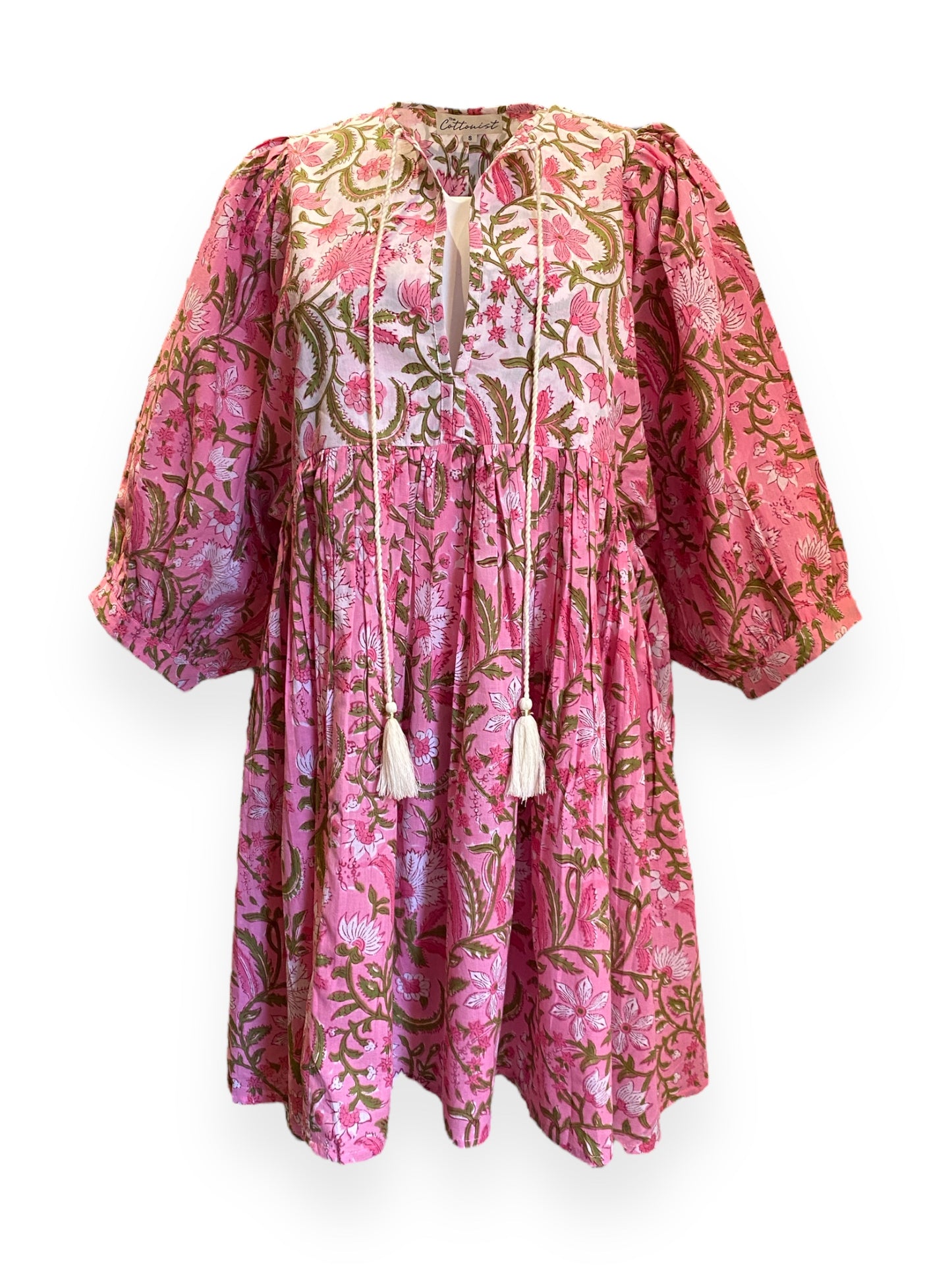 Pink Noor Mini Dress