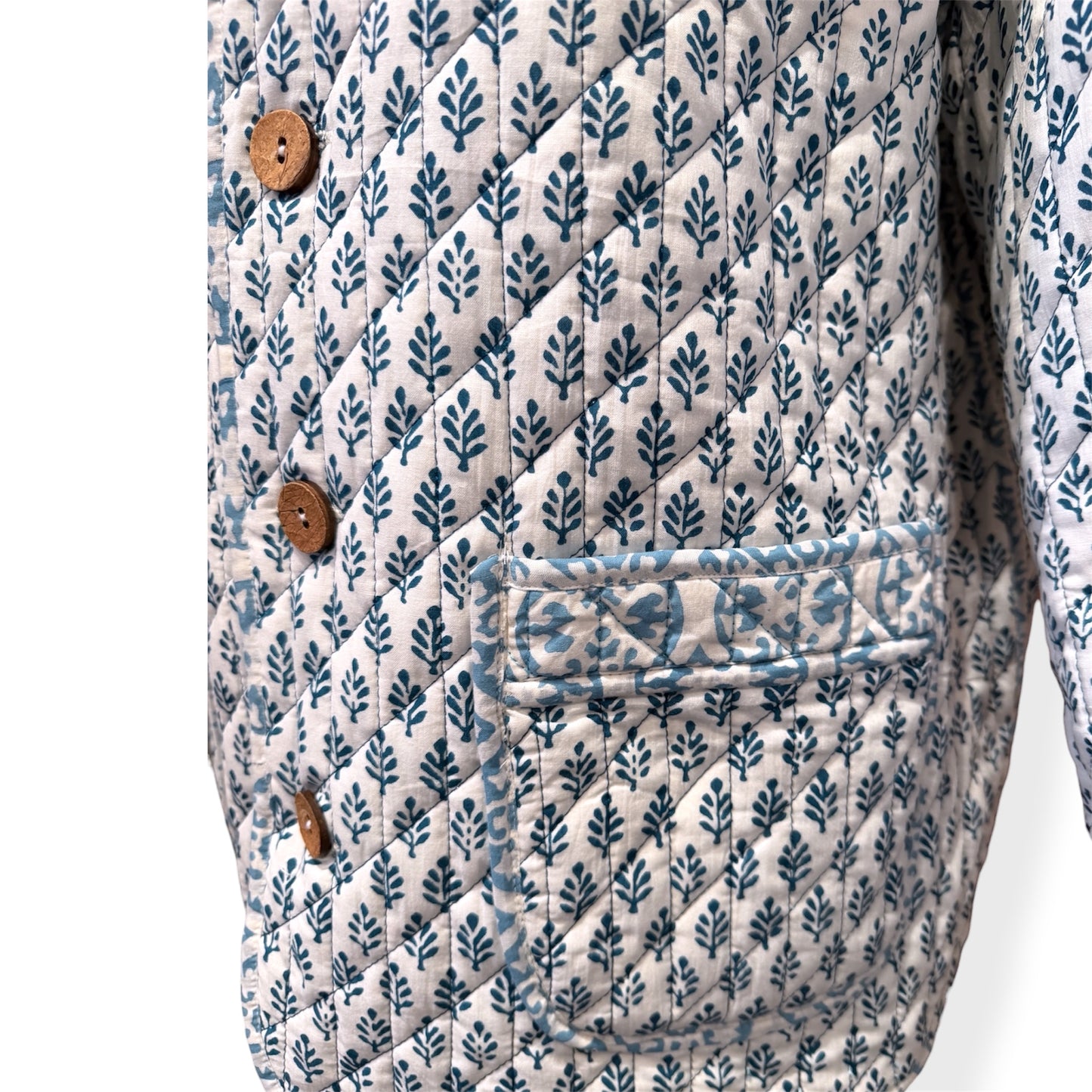 Summer Sky Reversible Boxy Jacket