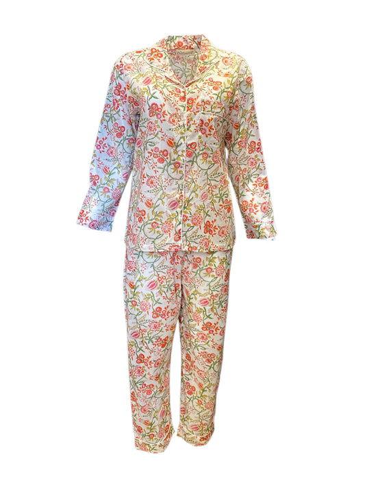 Christmas Floral print Pyjama set