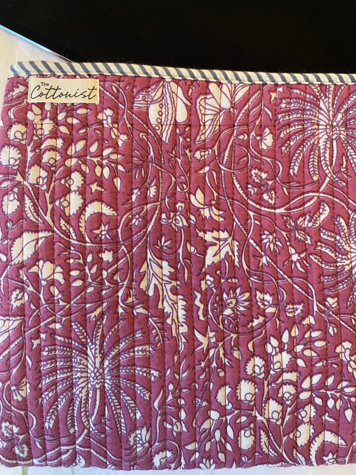 Berry Floral Tablet Quilted Sleeve