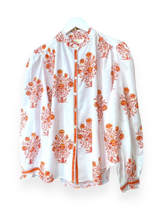 Tangerine & Peach Boota Shirt