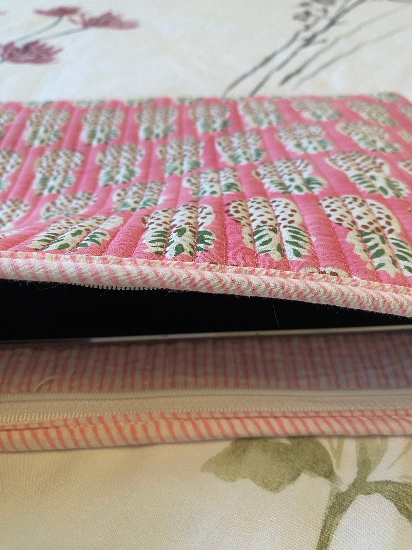 Playful Pineapple Tablet Quilted Sleeve