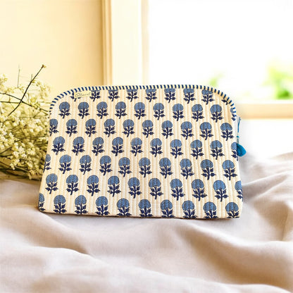 Blue Booti Quilted Laptop Sleeve
