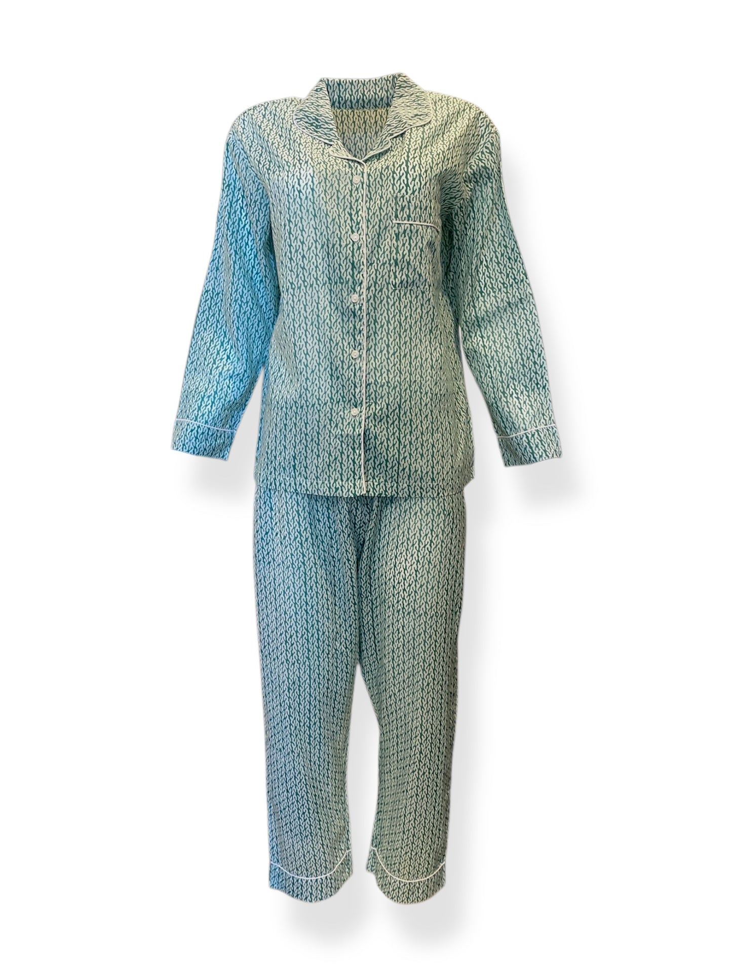 Evergreen Christmas print Pyjama set