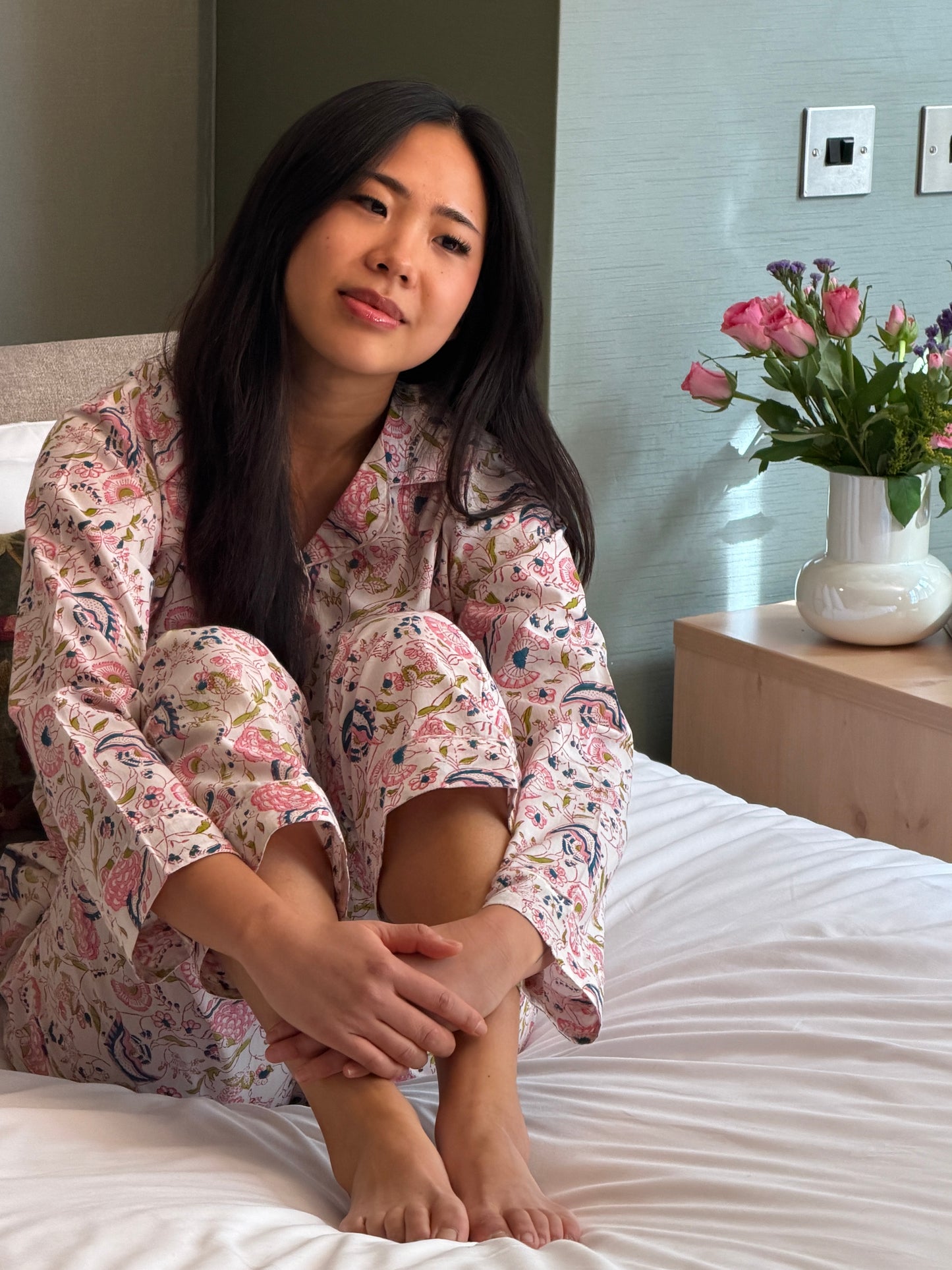 Pastel Petals Pyjama set
