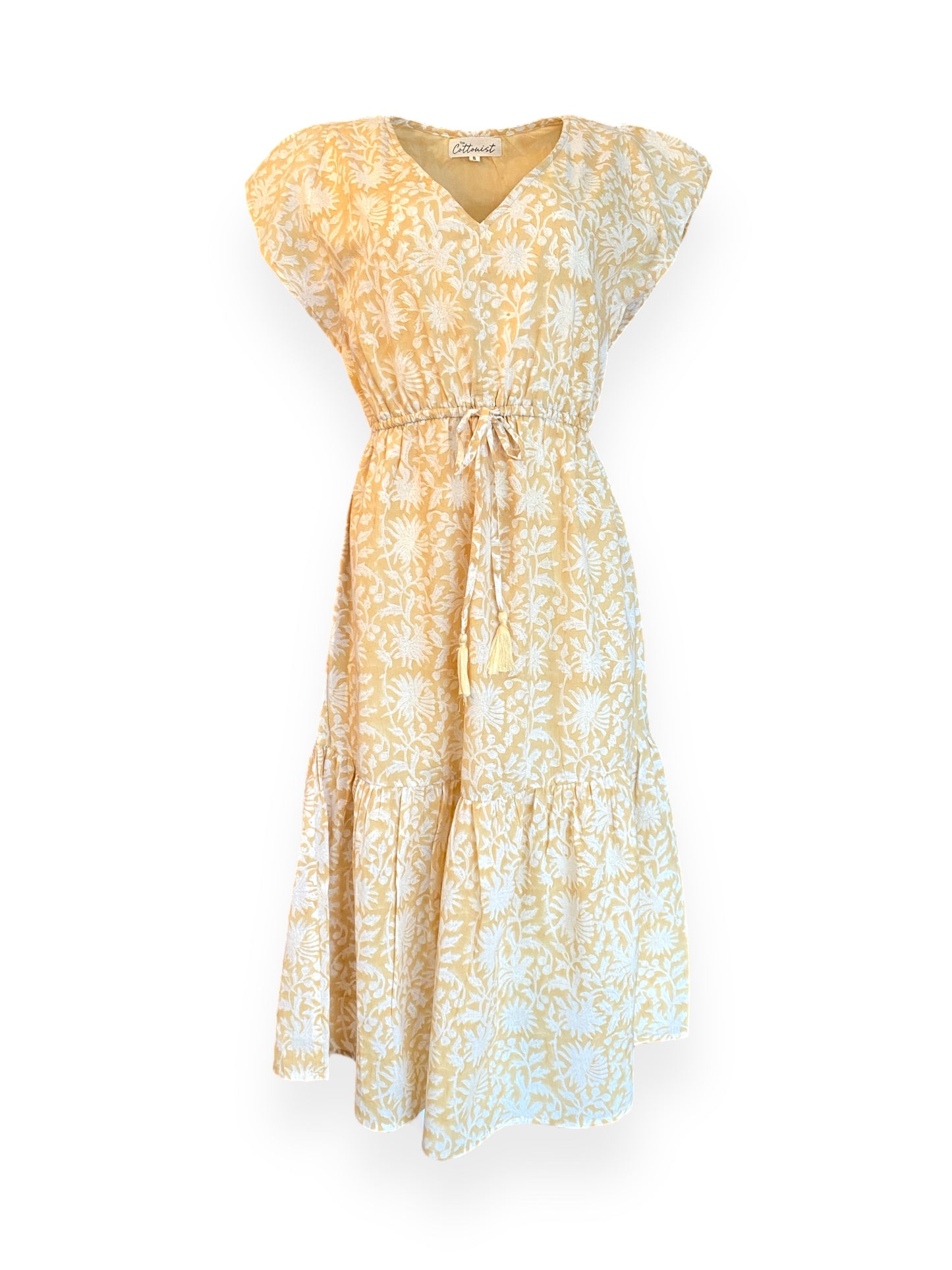 Cream Custard Raha dress.