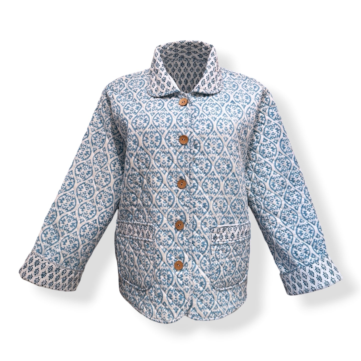 Summer Sky Reversible Boxy Jacket