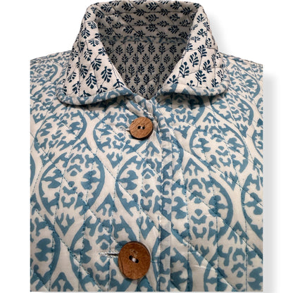 Summer Sky Reversible Boxy Jacket