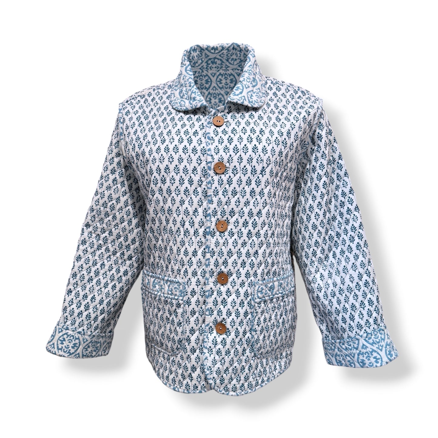 Summer Sky Reversible Boxy Jacket