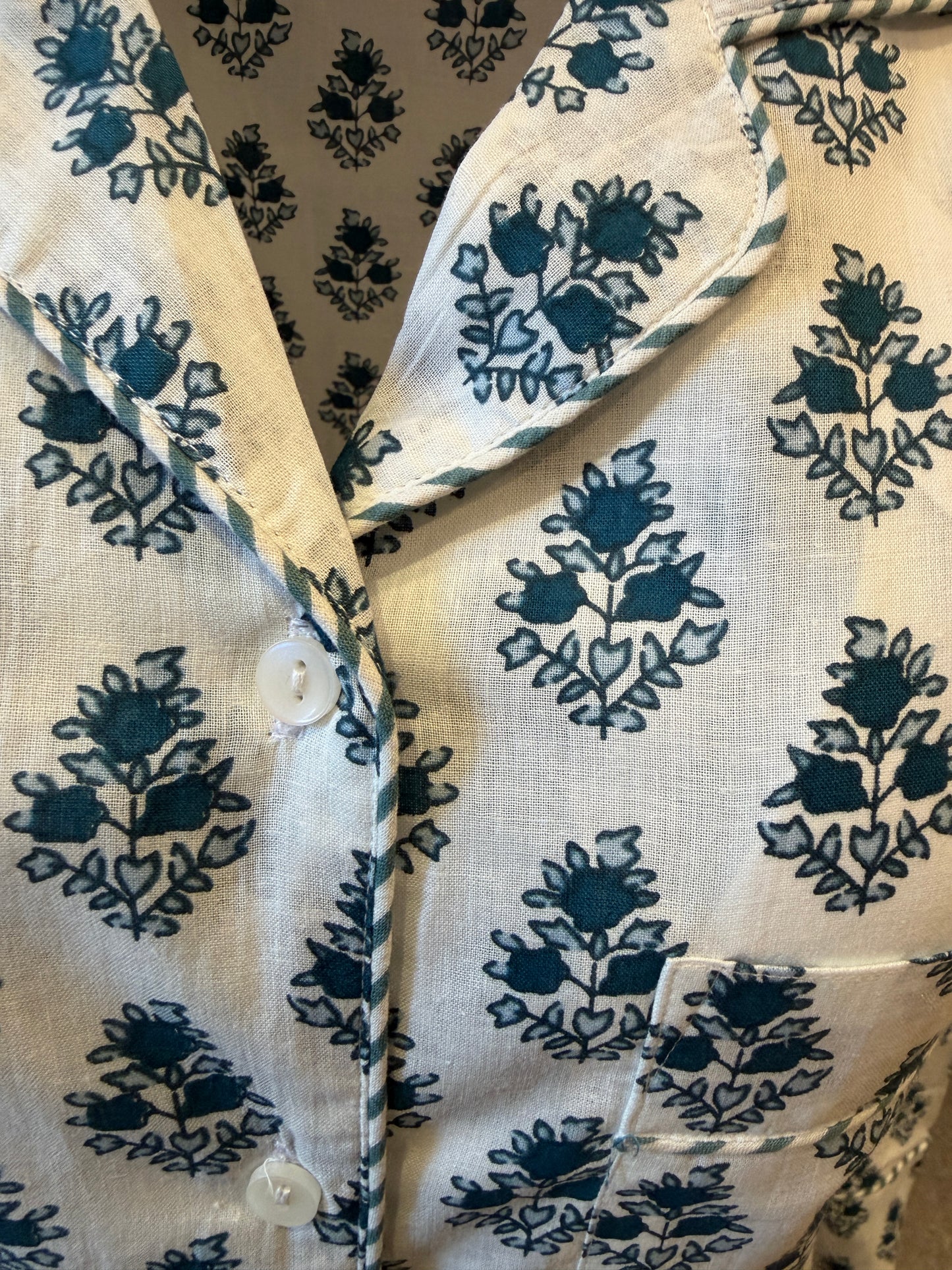 Blue Booti Pyjama set