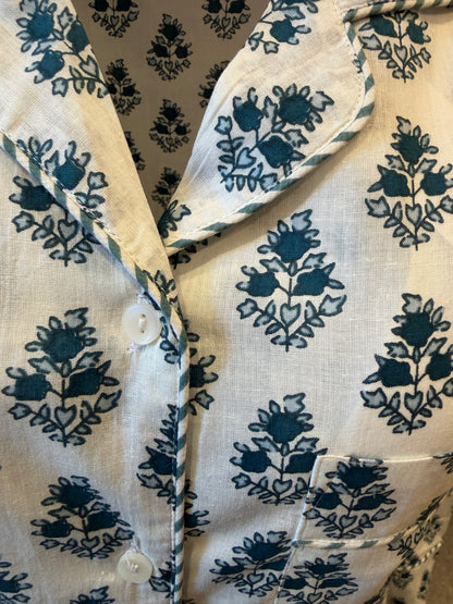 Blue Booti Pyjama set