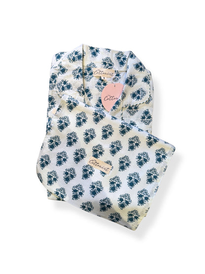 Blue Booti Pyjama set