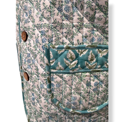 Tiffany Blue Reversible Boxy Jacket