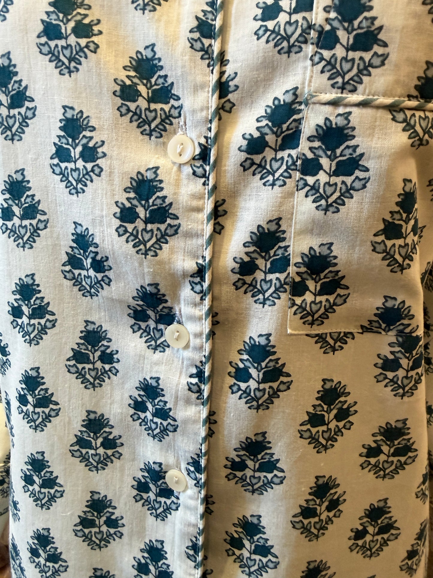 Blue Booti Pyjama set