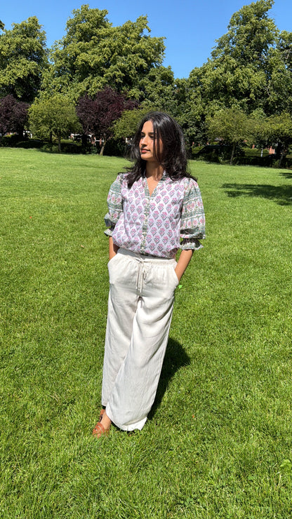 Florence Floral Top
