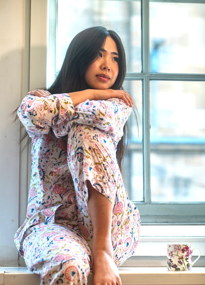Pastel Petals Pyjama set