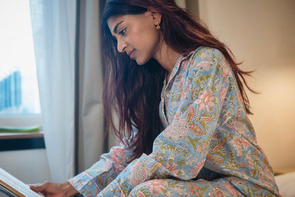 Sky Blue Whisper Pyjama set