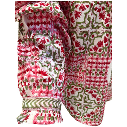 Gulnaar print top
