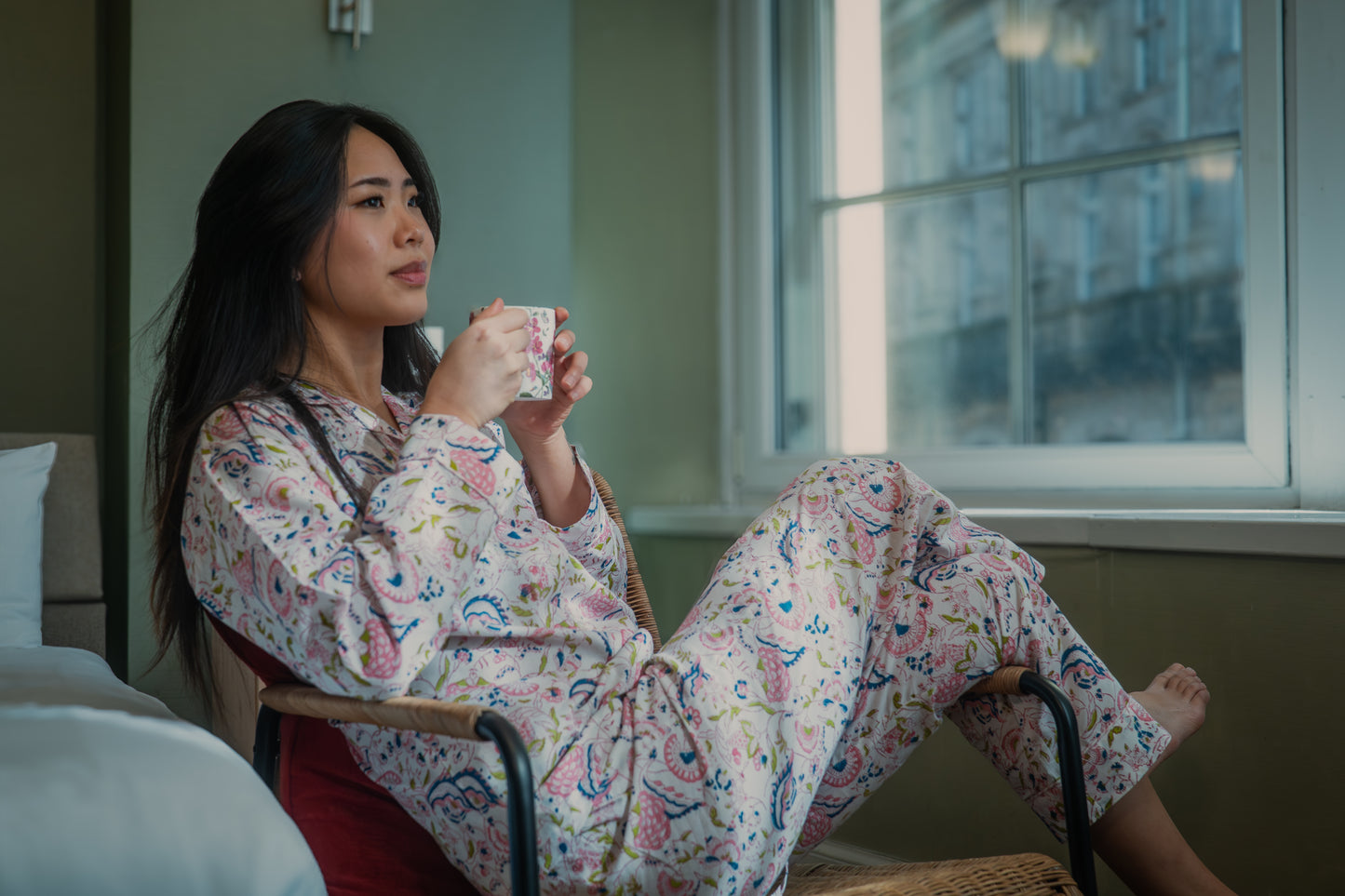 Pastel Petals Pyjama set